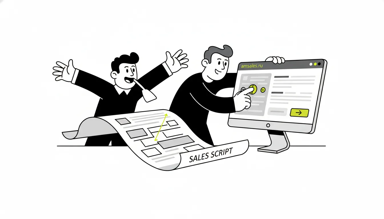 Как написать и внедрить скрипты продаж через CRM